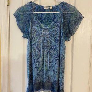 Handkerchief style top